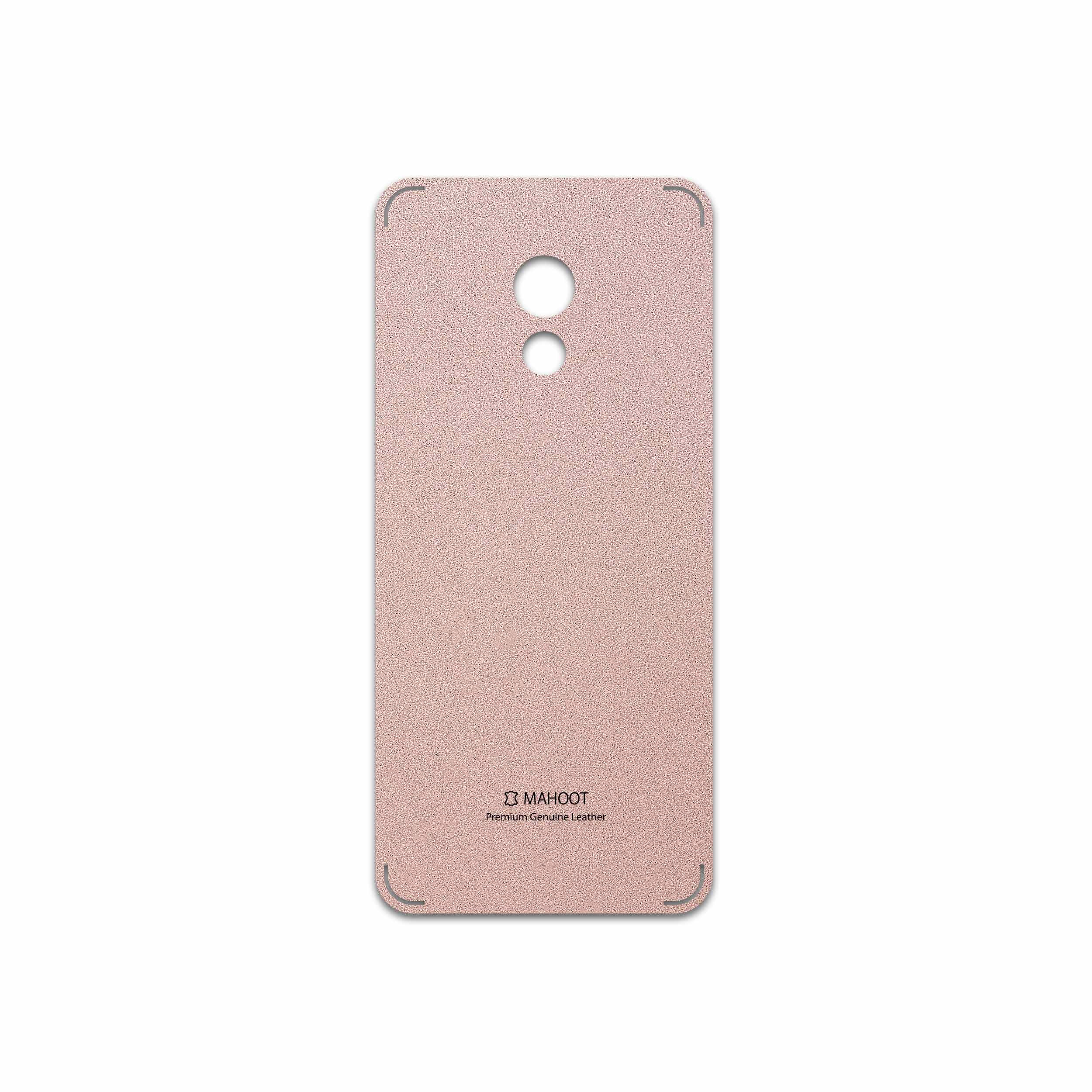 برچسب پوششی ماهوت مدل Rose Gold Leather مناسب برای گوشی موبایل میزو Pro 6