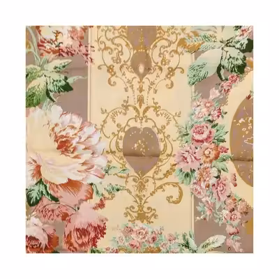 ملحفه آدنو مدل گلپری کد IR102 دونفره سایز 240x240 سانتی متر