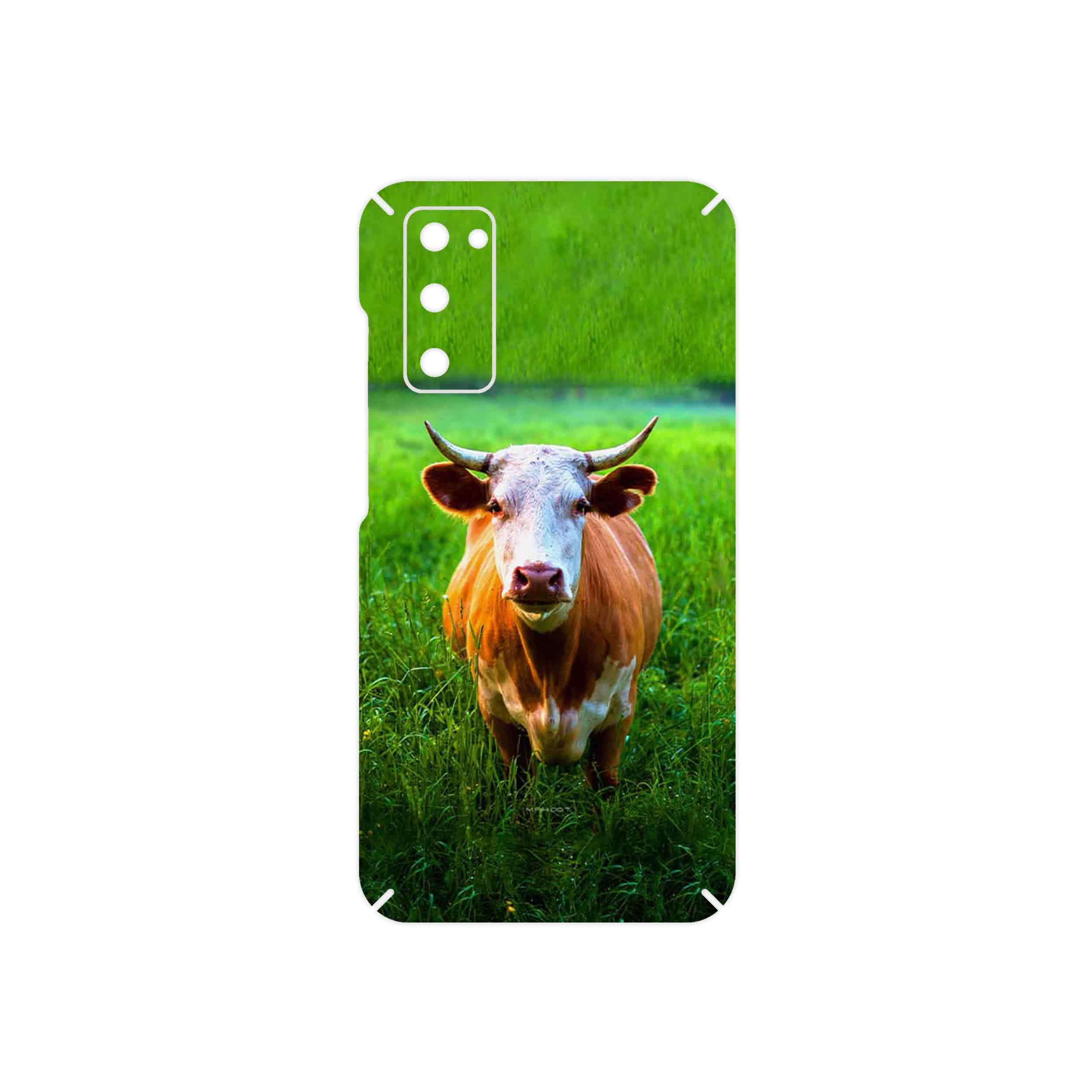 برچسب پوششی ماهوت مدل Cow مناسب برای گوشی موبایل سامسونگ Galaxy S20 FE