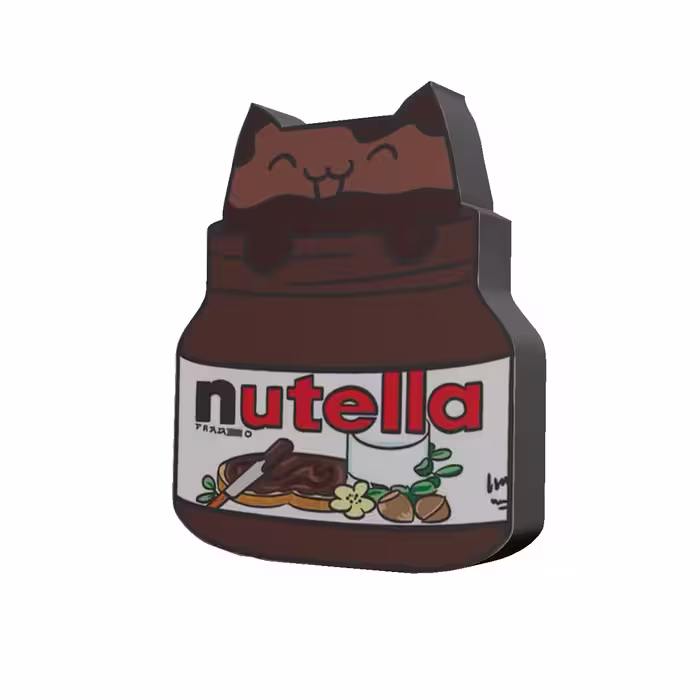 استیکر طرح NUTELLA کد33