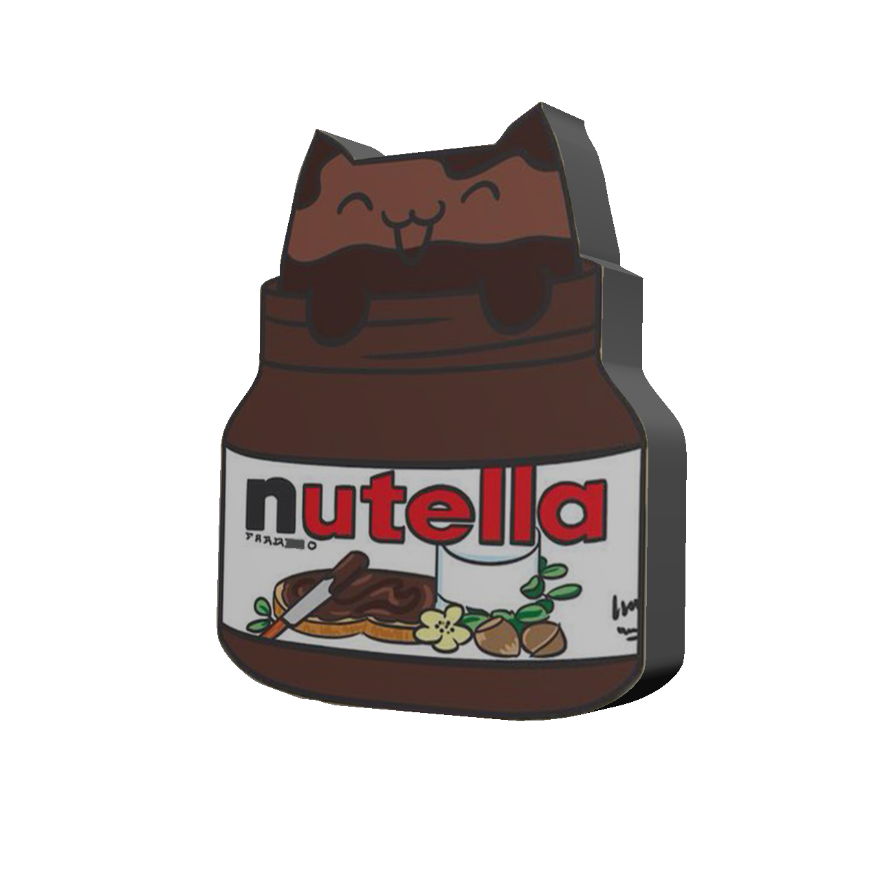 استیکر طرح NUTELLA کد33