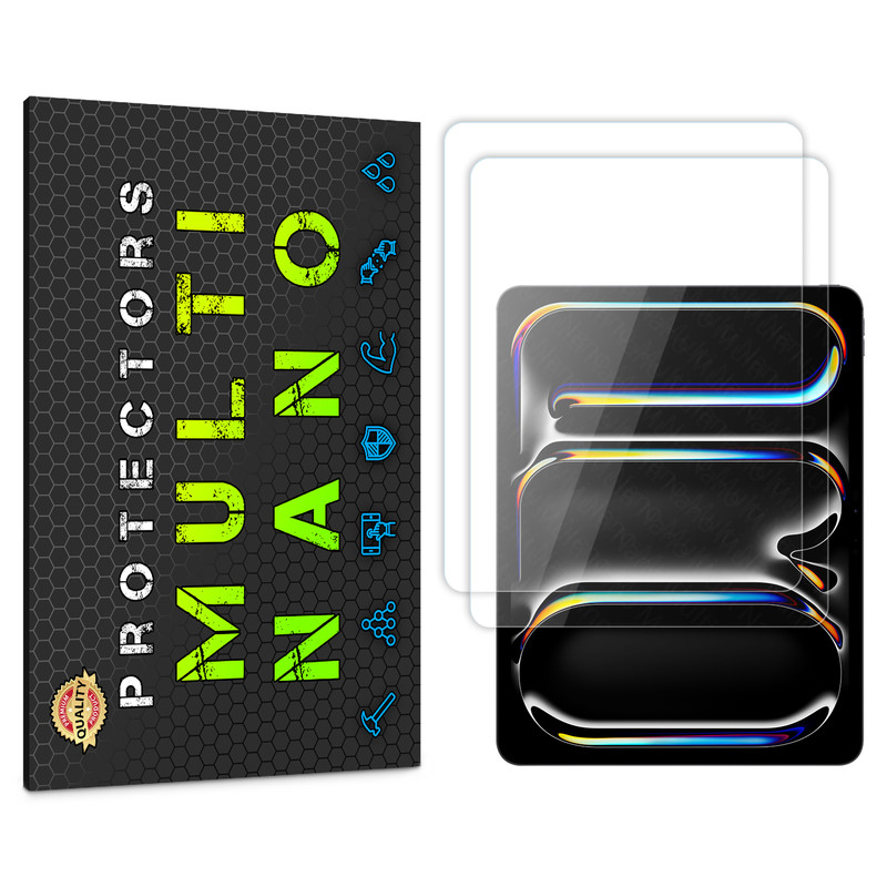 محافظ صفحه نمایش مولتی نانو مدل X-S2N مناسب برای تبلت اپل iPad Pro 13 2024 بسته دو عددی | کالا برتری