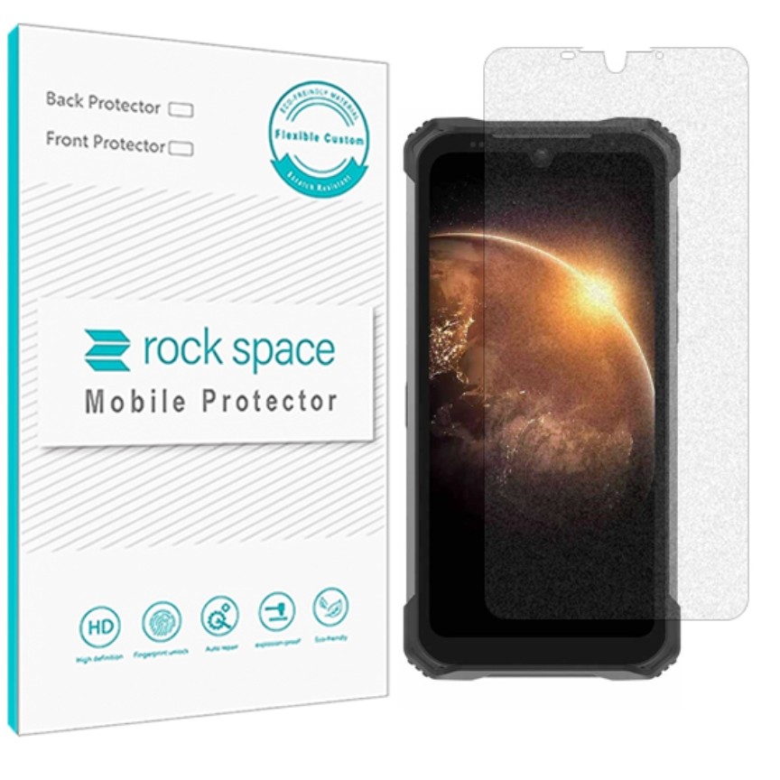 گلس مات نانو و ضد ضربه گوشی دوجی S86 برند راک اسپیس  