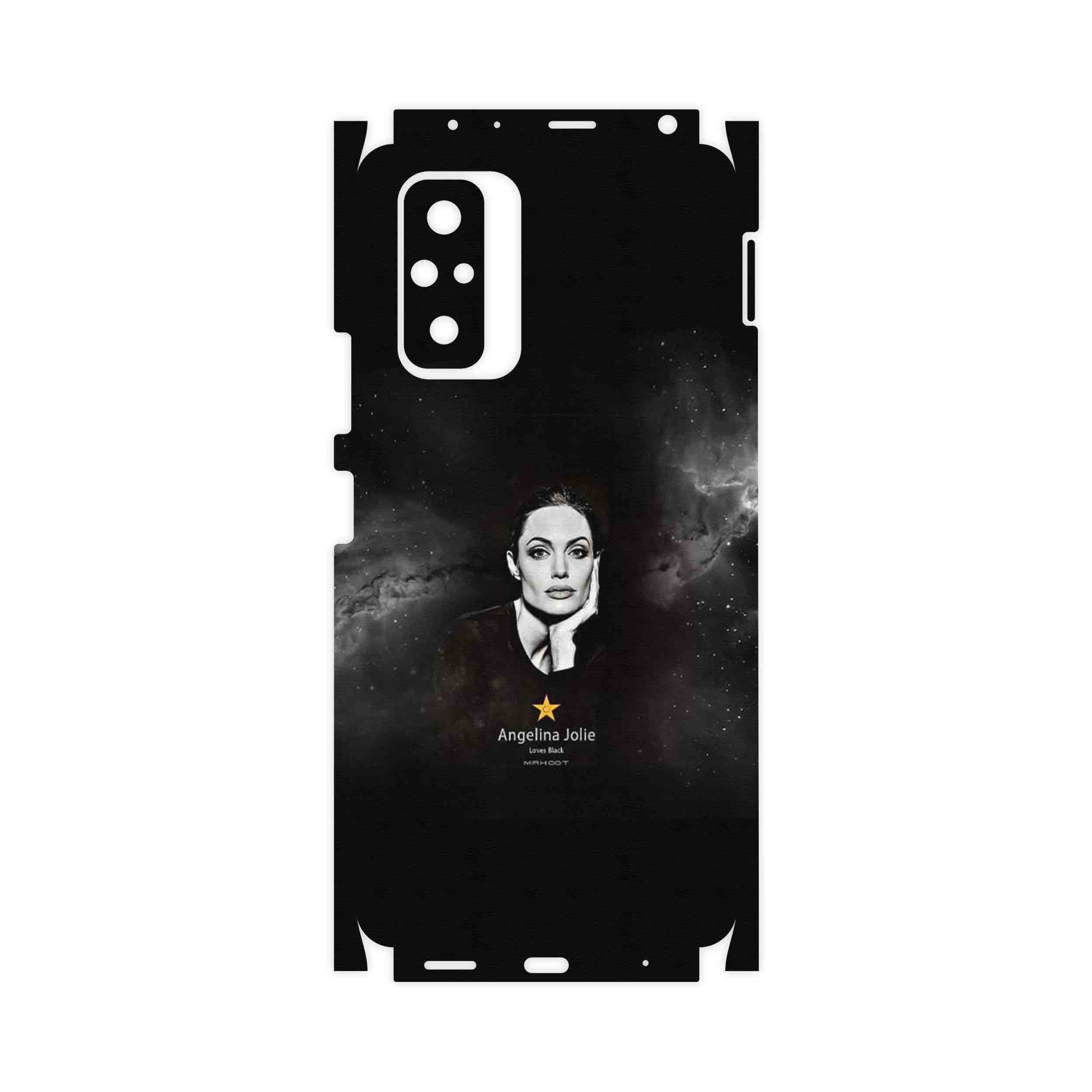 برچسب پوششی ماهوت مدل Angelina Jolie-FullSkin مناسب برای گوشی موبایل شیائومی Redmi Note 10 Pro Max
