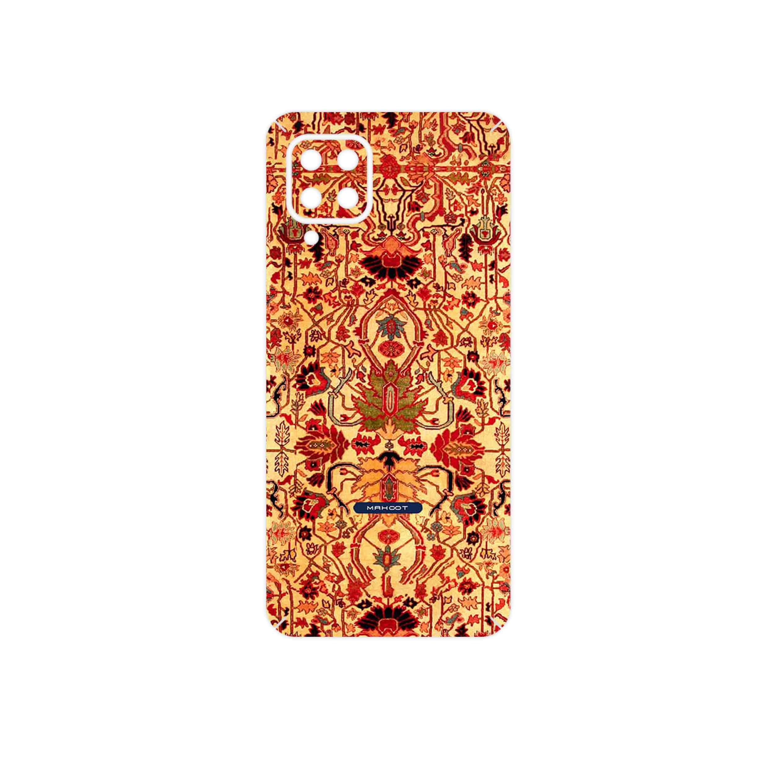 برچسب پوششی ماهوت مدل Persian_Carpet_Yellow مناسب برای گوشی موبایل سامسونگ Galaxy F22