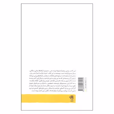 کتاب ادبیات فرانسه اثر جان د لاینز نشر فنجان