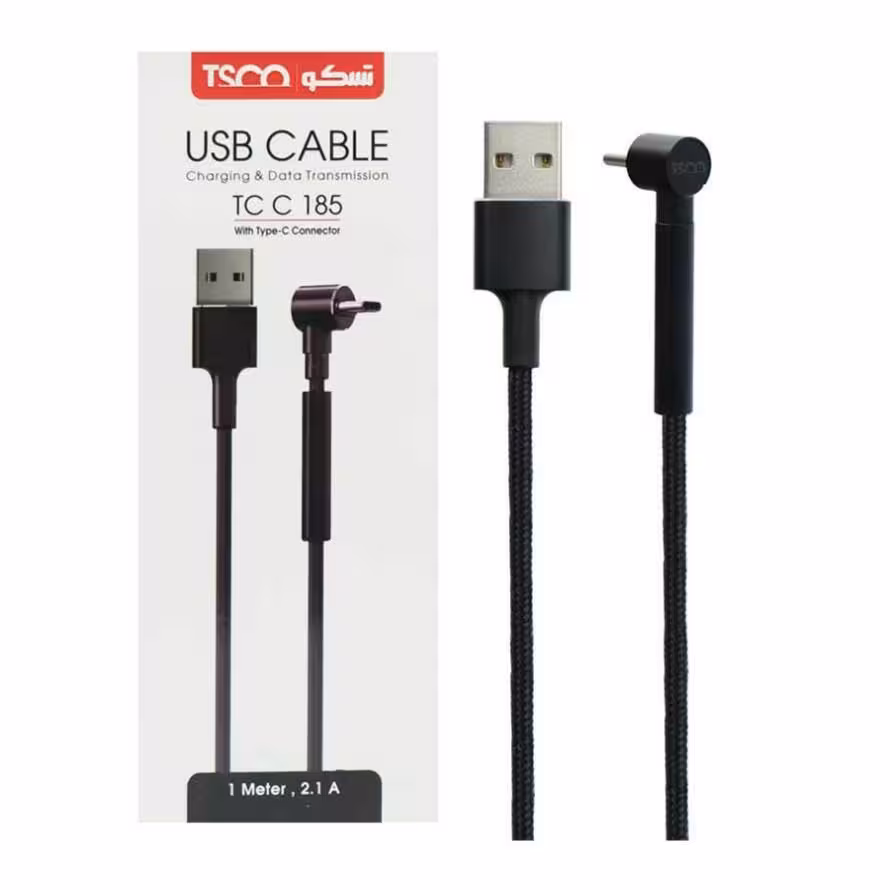 کابل 1 متری Type-C تسکو TC C185