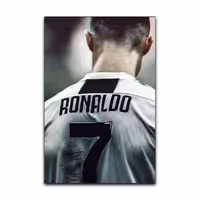 تابلو شاسی گوفی مدل کریستیانو رونالدو طرح CR7 Cristiano Ronaldo کد BACK7 | دنیای قاب