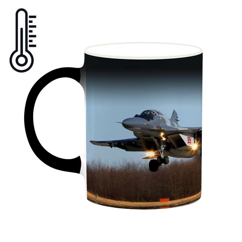 ماگ حرارتی کاکتی طرح هواپیمای جنگنده مدل mgh20353