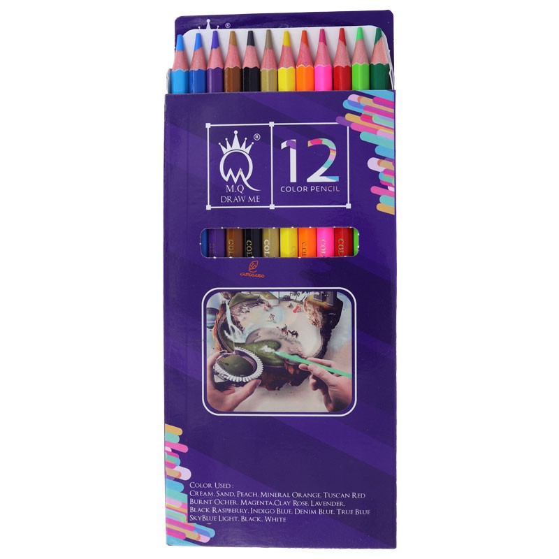 مدادرنگی ام کیو 12 رنگMQ