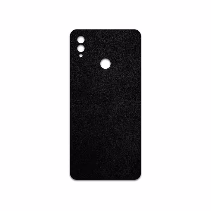 برچسب پوششی ماهوت مدل Black-Chamois-Leather مناسب برای گوشی موبایل آنر Note 10