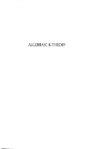 خرید و دانلود نسخه کامل کتاب Algebraic K-theory