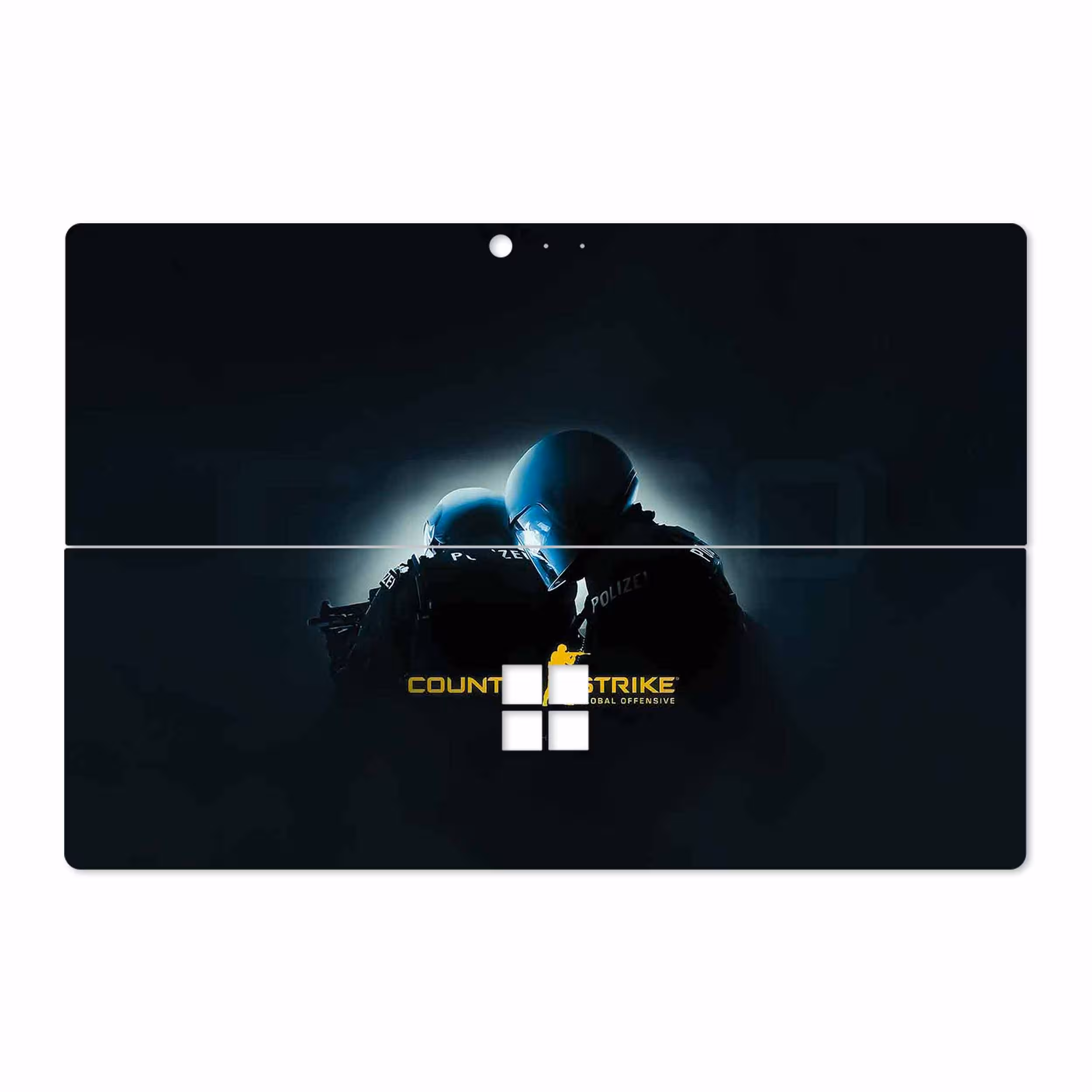 برچسب پوششی ماهوت مدل Counter-Strike مناسب برای تبلت مایکروسافت Surface Pro 4 2015