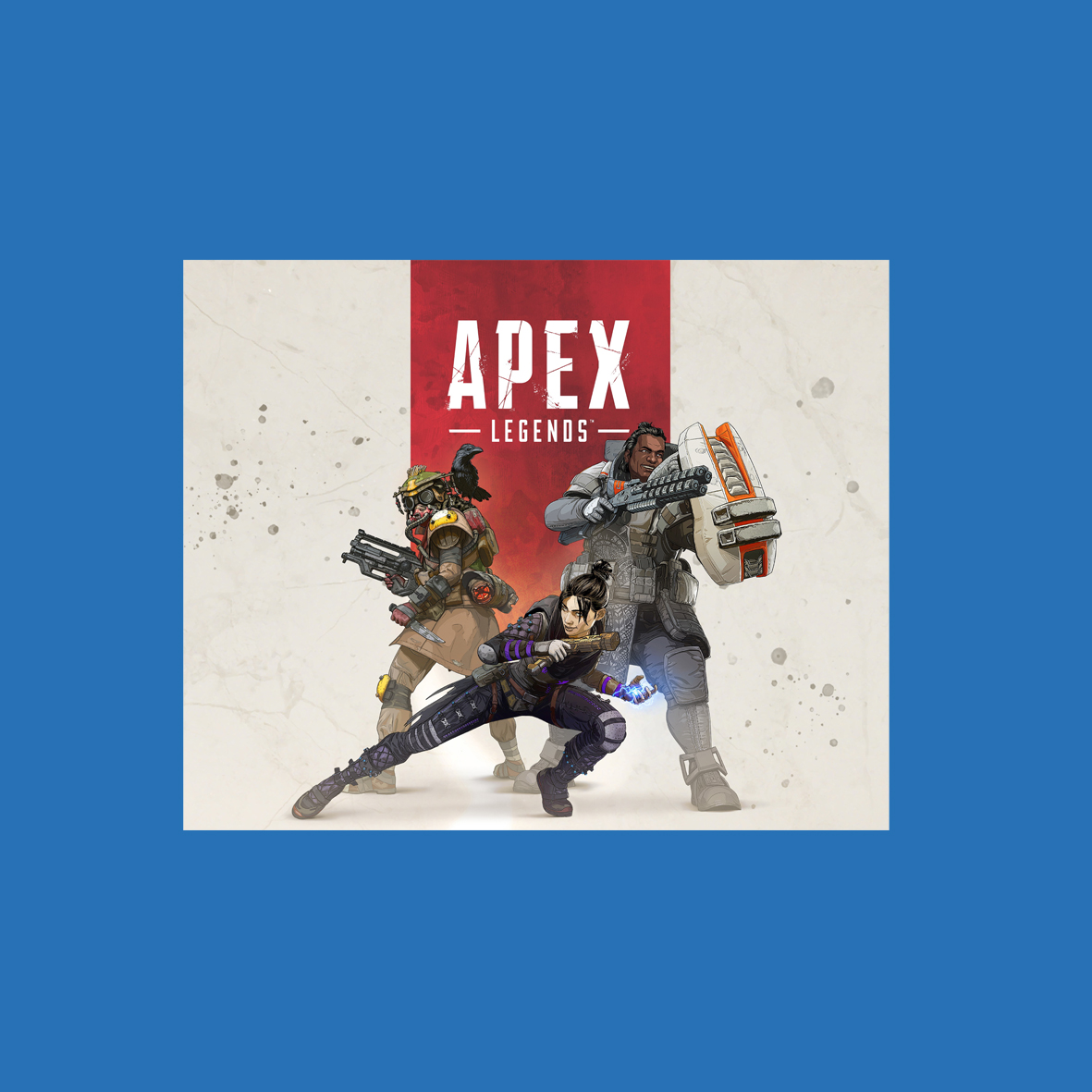  ماوس پد مخصوص بازی طرح Apex مدل 22166