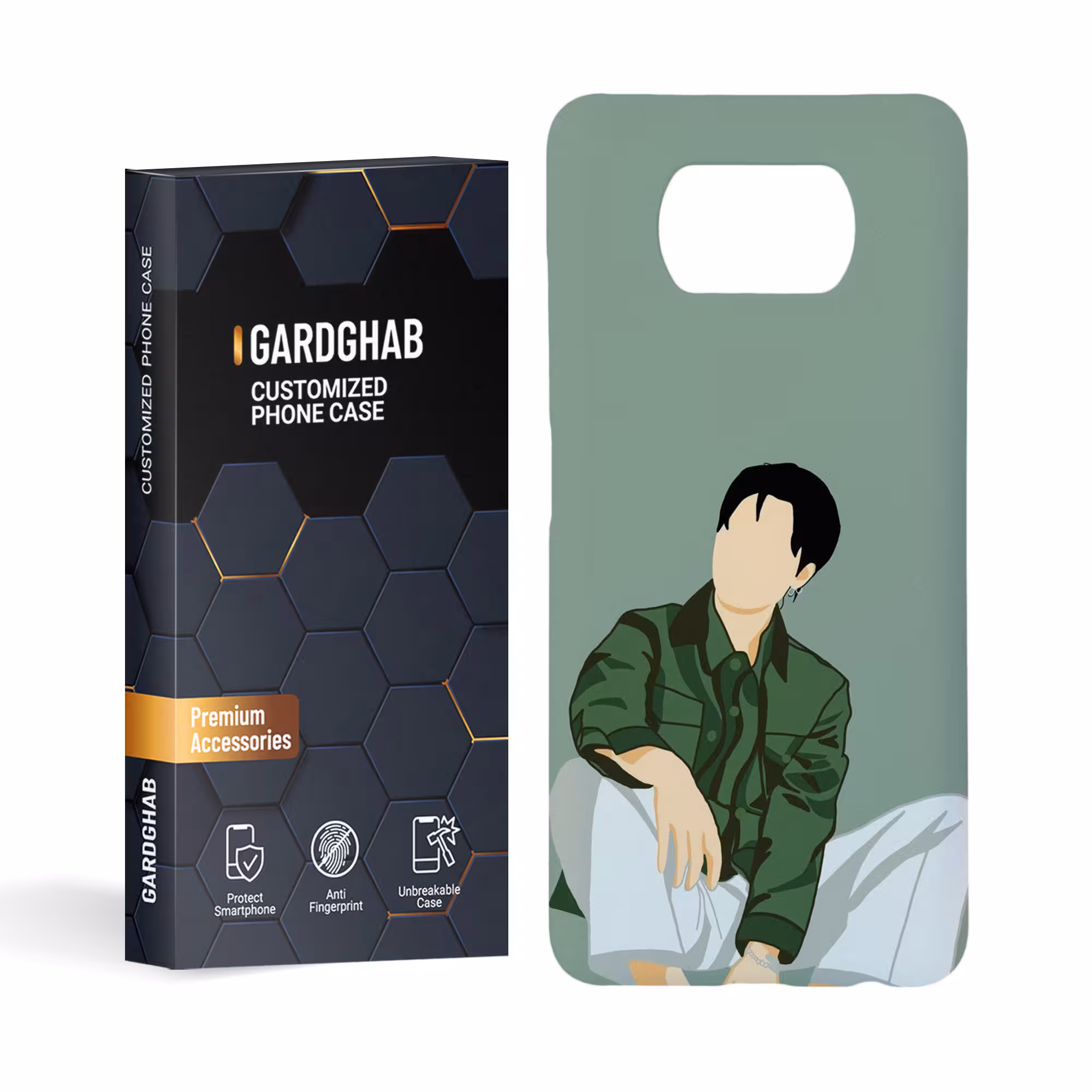 کاور گارد قاب مدل پسرانه مناسب برای گوشی موبایل شیایومی poco x3 x3 pro x3 nfc