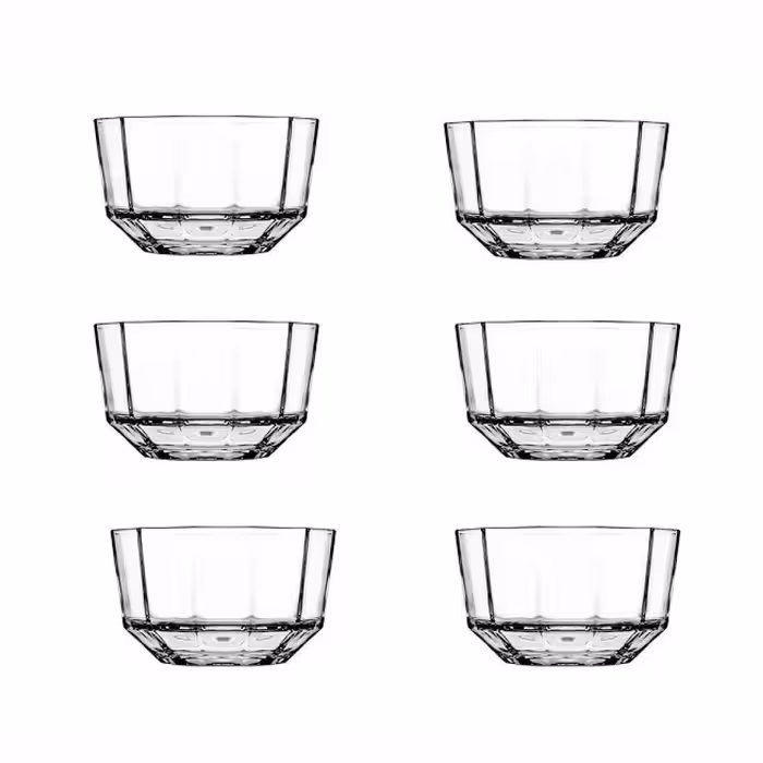 پیاله پاشاباغچه مدل Prisma کد 53906 بسته 6 عددی