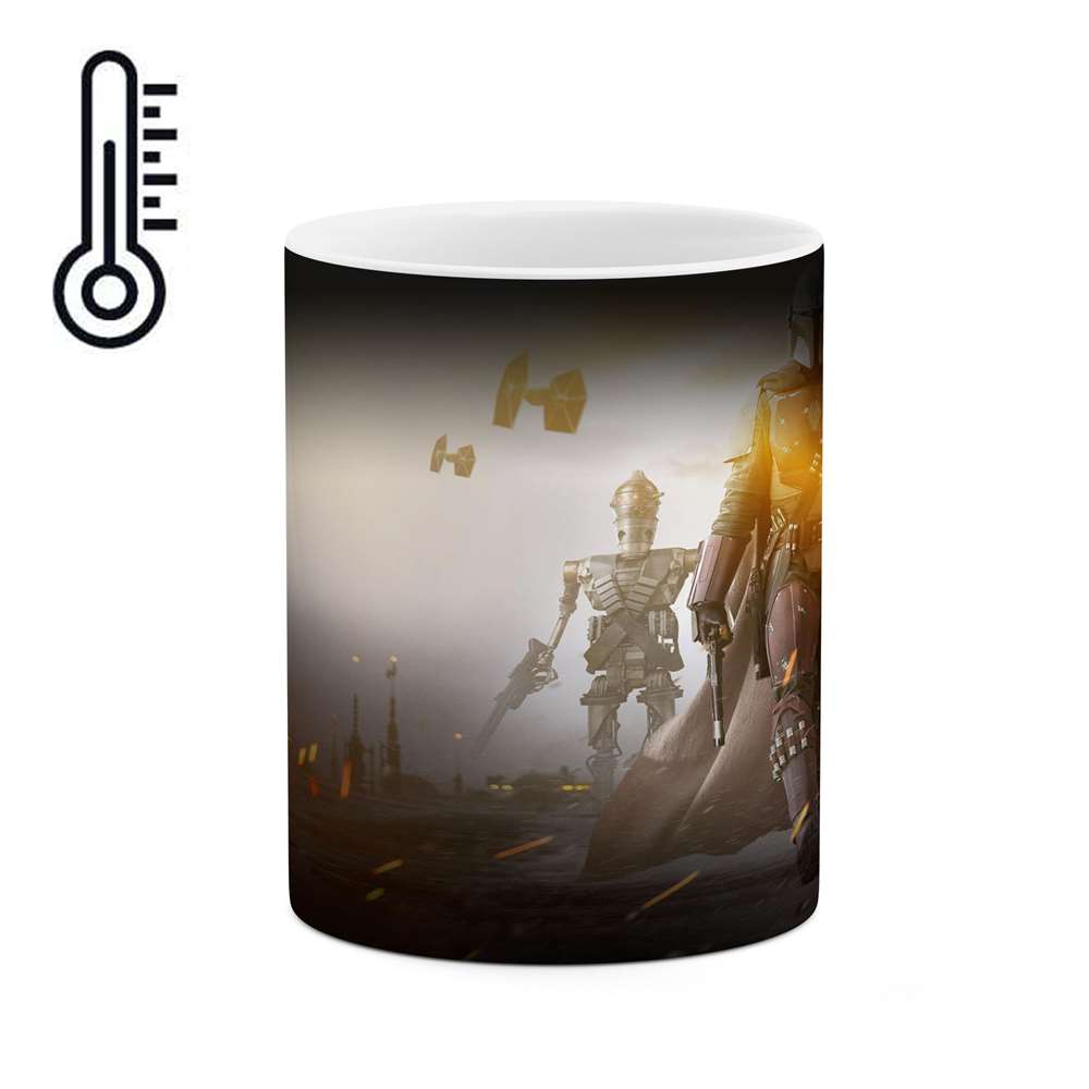 ماگ حرارتی کاکتی طرح فیلم مدل mgh15489