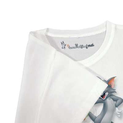 تی شرت بچگانه پرمانه طرح tom and jerry کد pmt.2982