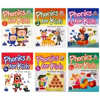 کتاب phonics For Kids اثر جمعی از نویسندگان انتشارات ابداع 6 جلدی