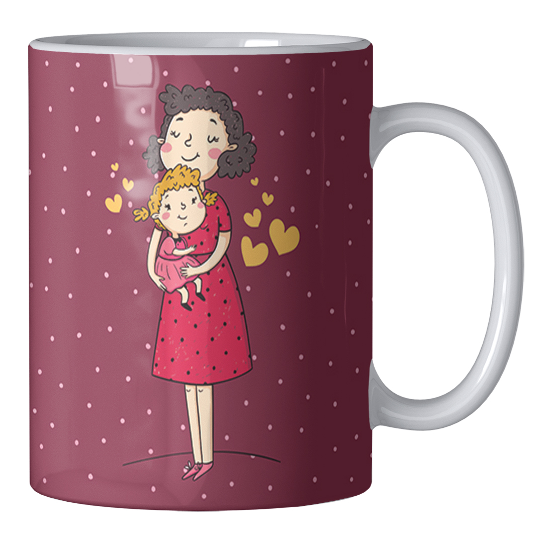 ماگ طرح روز مادر مدل 014