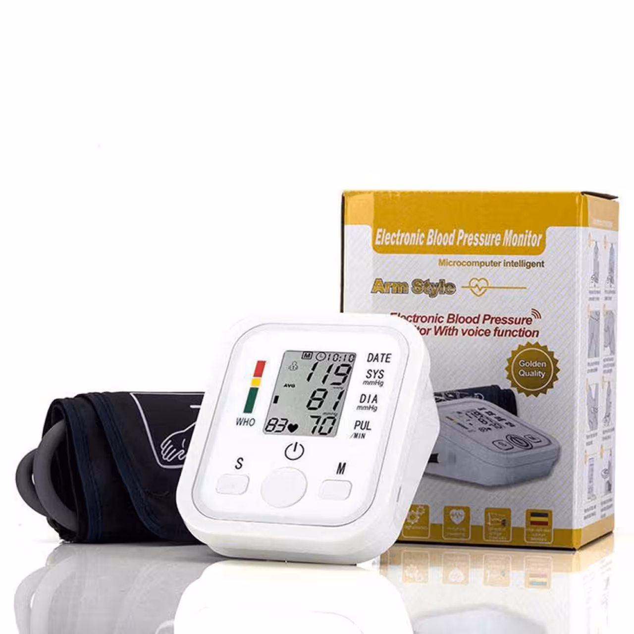 فشارسنج سخنگو بازویی دیجیتال آرم استایل مدل BW-3205