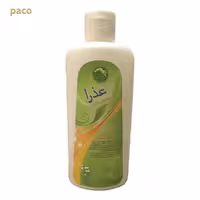 شامپو  گیاهی عذرا  ویژه موهای چرب - رفع ریزش مو و تقویت کننده -  350 میلی لیتر