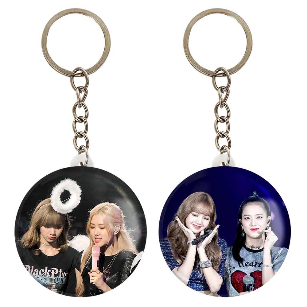 جاکلیدی خندالو مدل گروه بلک پینک کد 1446414458 مجموعه 2 عددی