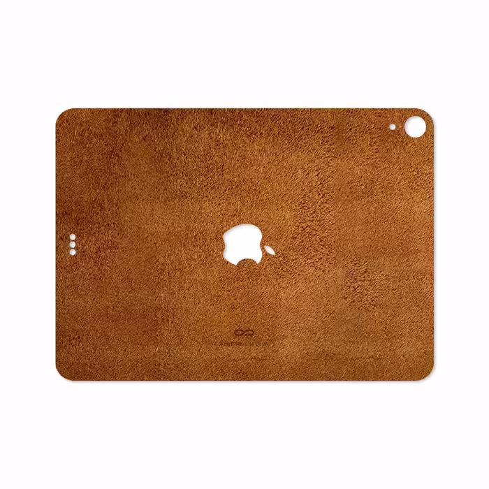 برچسب پوششی ماهوت مدل Brown-Chamois-Leather مناسب برای تبلت اپل iPad Pro 11 2018 A1934