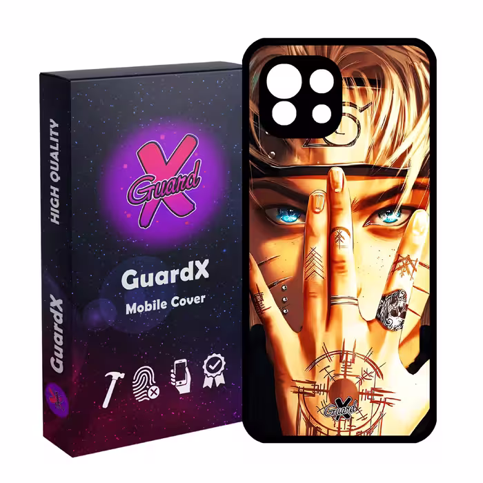 کاور گارد ایکس طرح Naruto Anime مدل Glass10452 مناسب برای گوشی موبایل شیائومی  MI 11 Lite