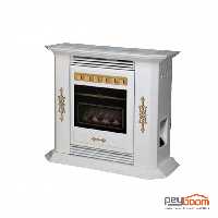 بخاری گازی طرح شومینه تمام لعاب ایران شرق مدل بنیامین CH250T