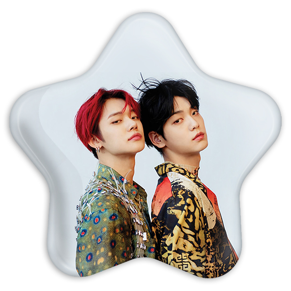 پیکسل خندالو طرح سوبین و یونجون گروه تی اکس تی TXT مدل ستاره ای کد 11831