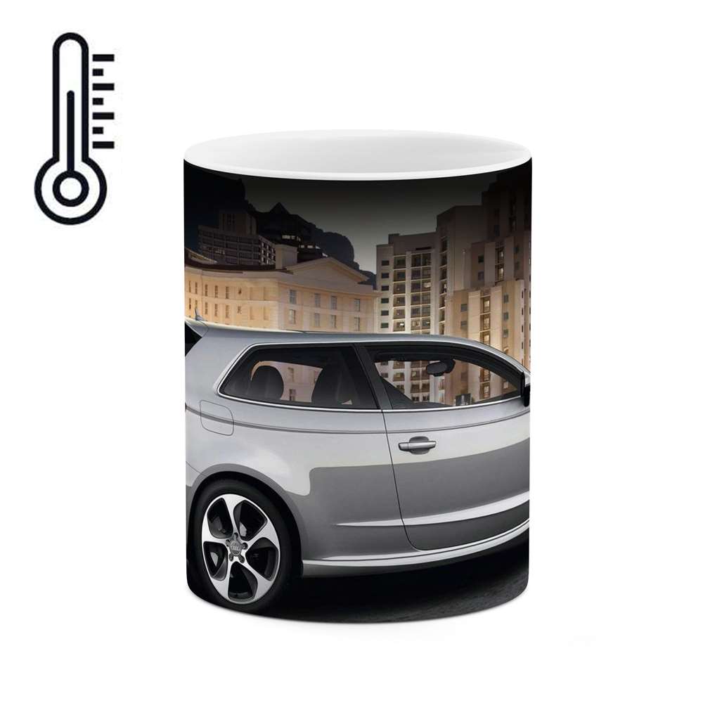 ماگ حرارتی طرح ماشین Audi A3 مدل mgph15185