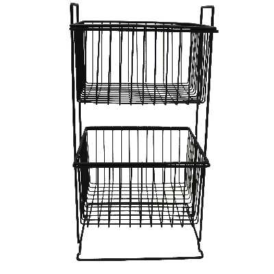 سبد سیب زمینی و پیاز مدل 2 طبقه ساناز