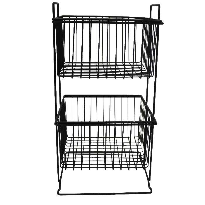 سبد سیب زمینی و پیاز مدل 2 طبقه ساناز