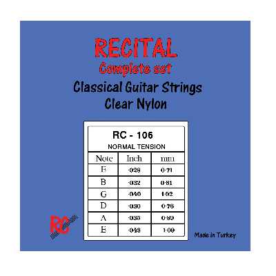 سیم گیتار رسیتال مدل Complete set