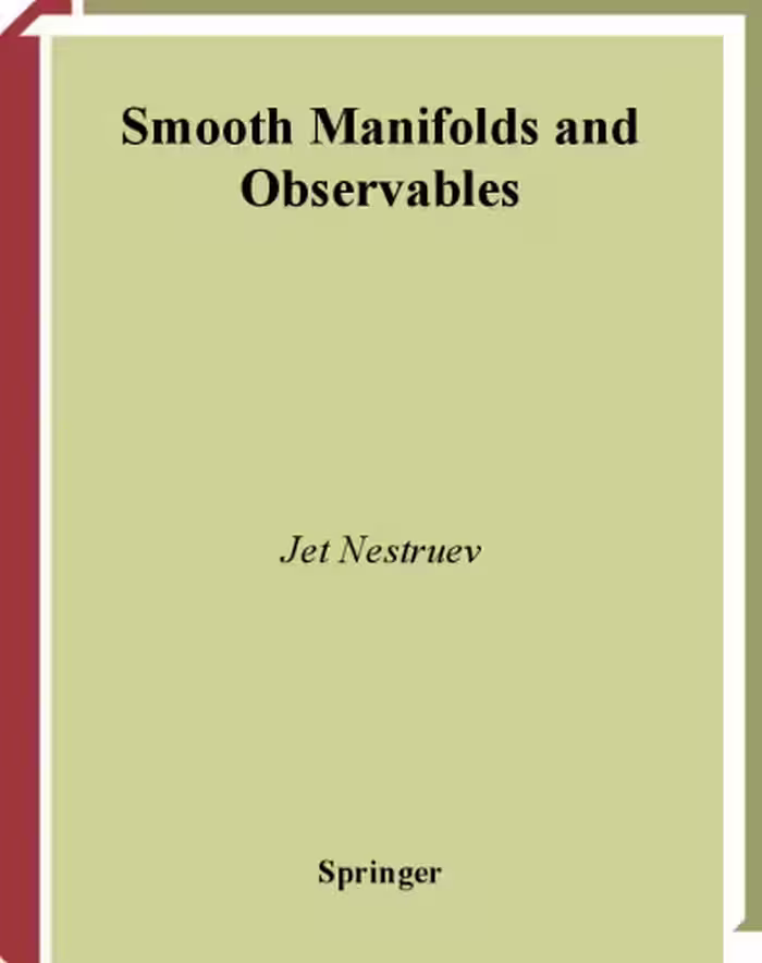 خرید و دانلود نسخه کامل کتاب Smooth Manifolds and Observables