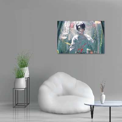 تابلو شاسی طرح انیمه جوجوتسو کایسن یوتا مدل NV0561