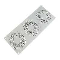 قالب سیلیکونی گارنیش پاونی مدل GG061