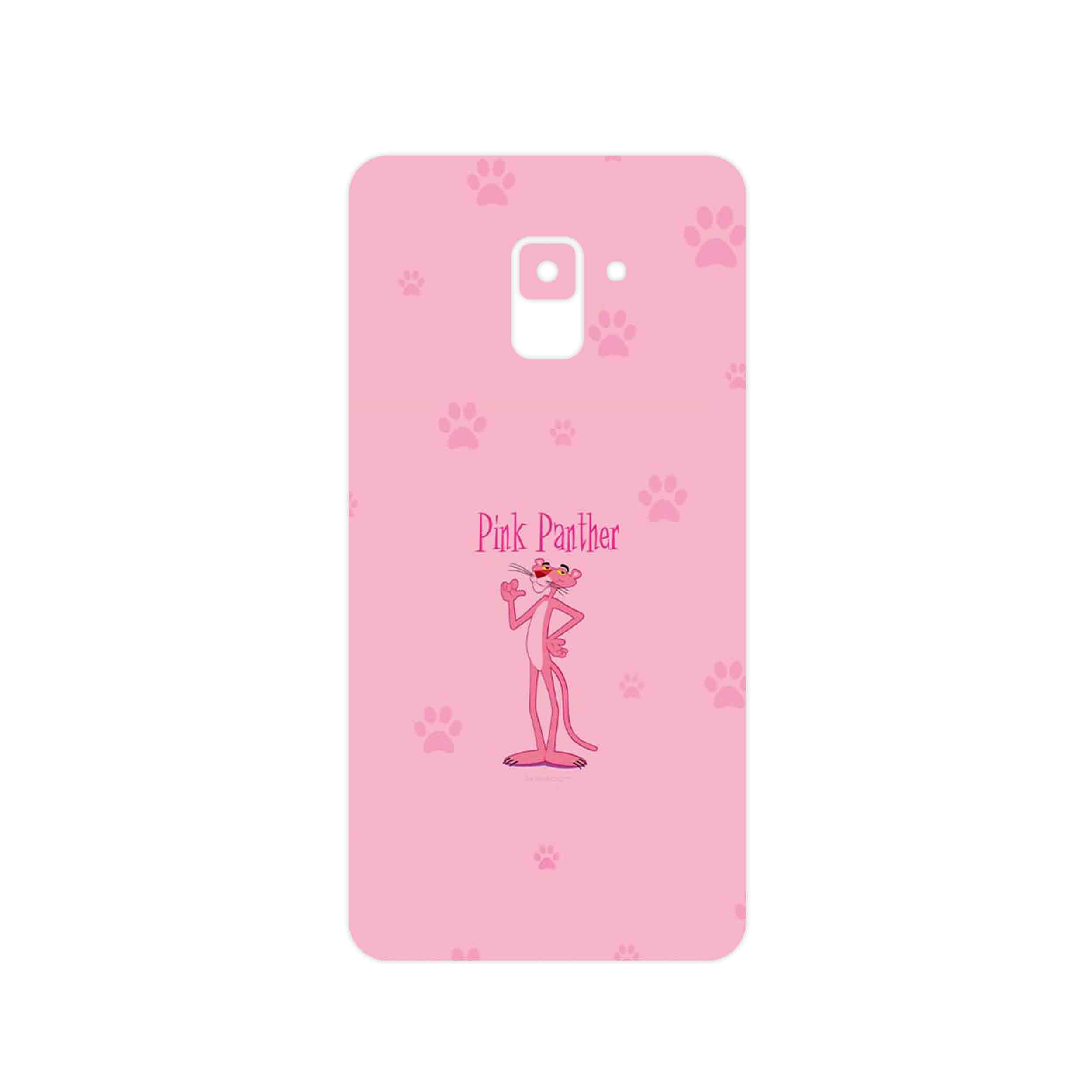 برچسب پوششی ماهوت مدل The Pink Panther مناسب برای گوشی موبایل سامسونگ Galaxy A8 Plus 2018