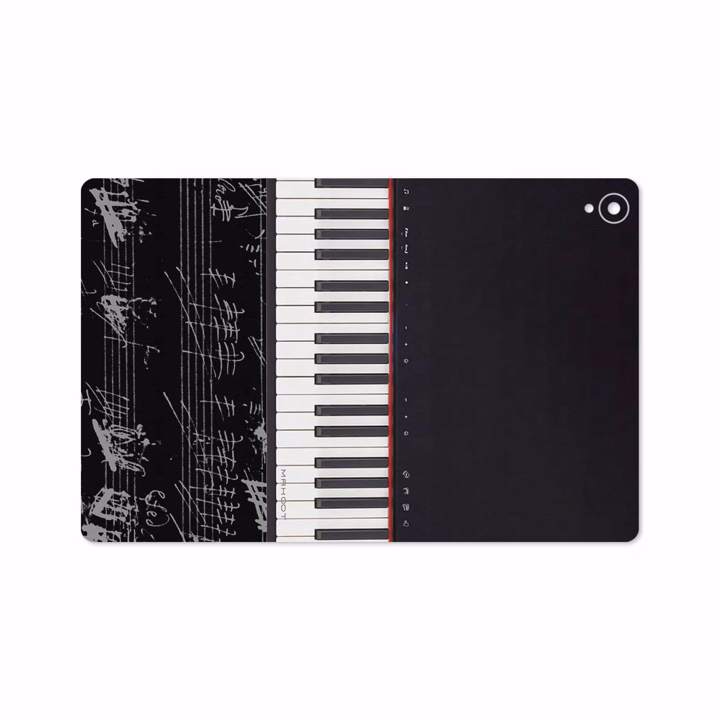برچسب پوششی ماهوت مدل Piano-Instrument مناسب برای تبلت هوآوی Mediapad M6 10.8 2019