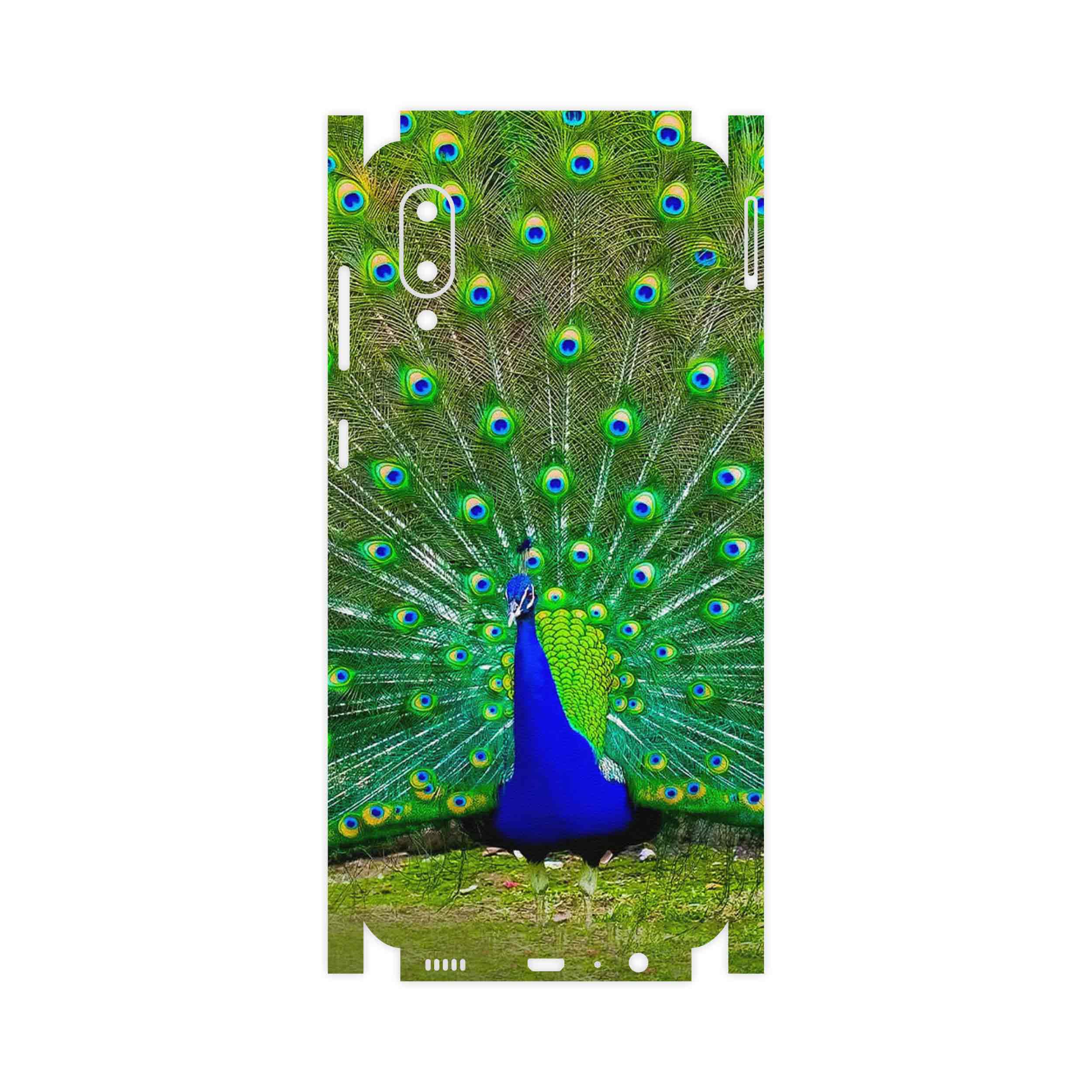 برچسب پوششی ماهوت مدل Peacock-FullSkin مناسب برای گوشی موبایل سامسونگ Galaxy A02