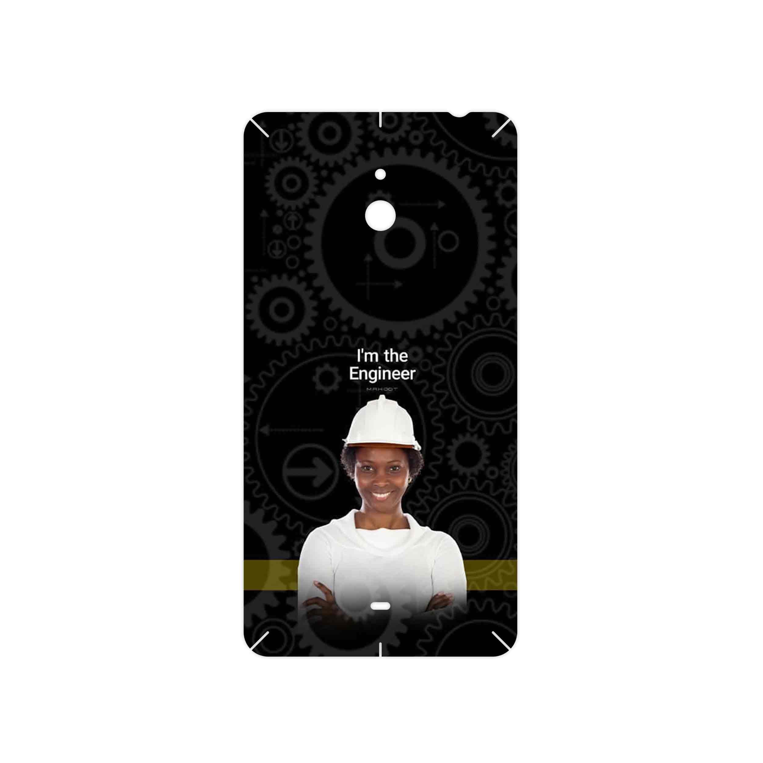 برچسب پوششی ماهوت مدل Engineer مناسب برای گوشی موبایل نوکیا Lumia 1320