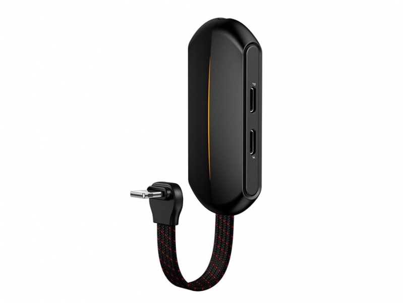 مبدل لایتنینگ به لایتنینگ و جک 3.5 میلیمتری صدا بیسوس Baseus GAMO iP to Dual iP &amp;amp; 3.5mm Adapter L47