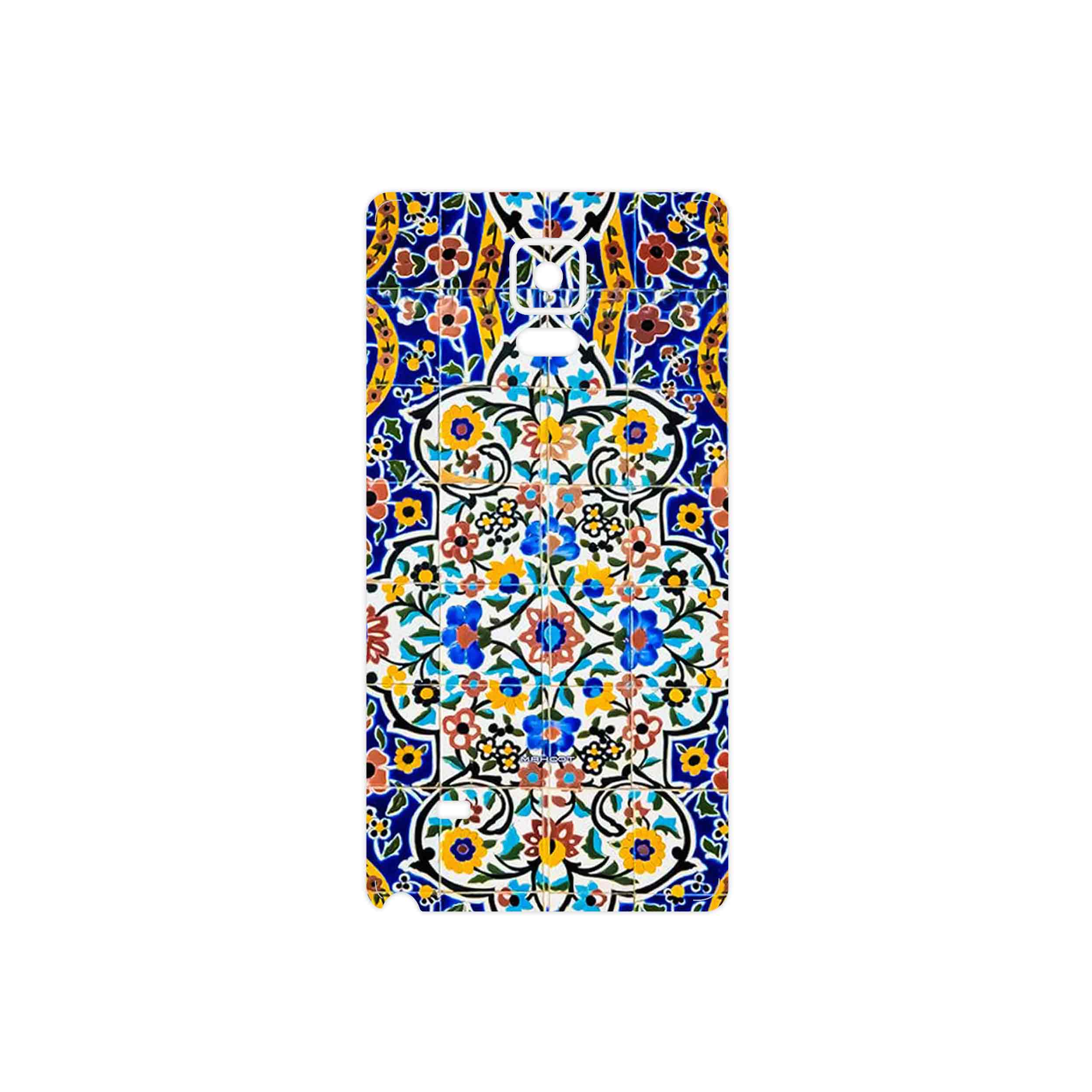 برچسب پوششی ماهوت مدل Iran Tile 12 مناسب برای گوشی موبایل سامسونگ Galaxy Note 4