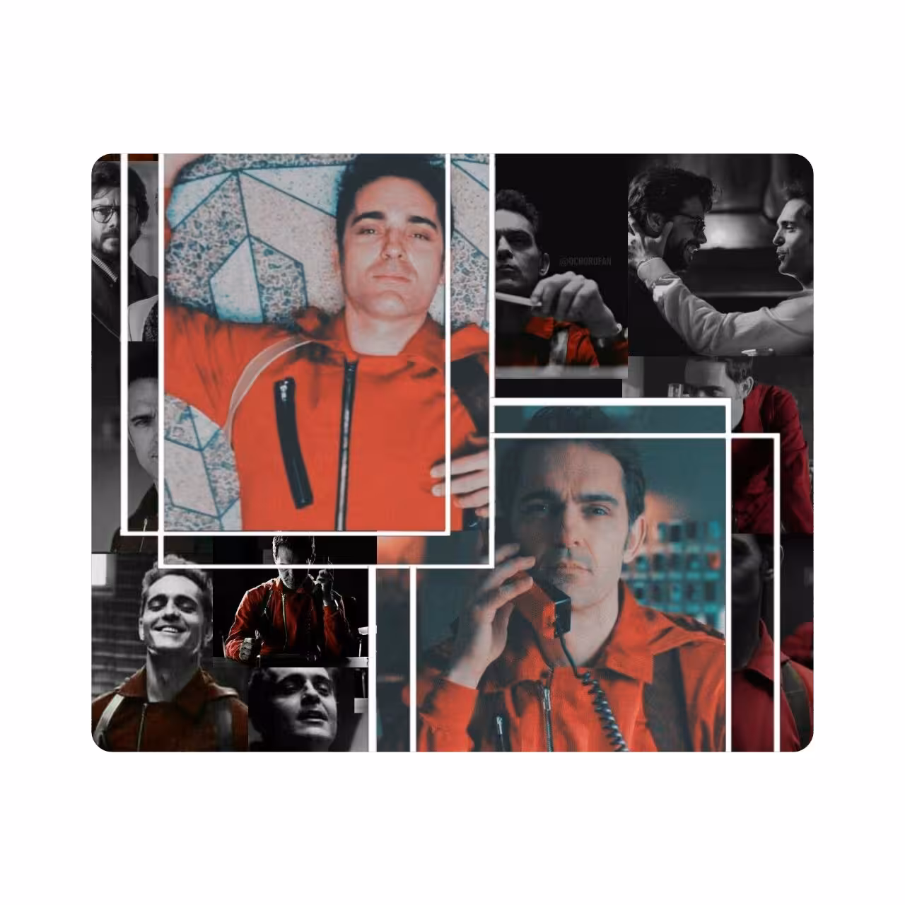 ماوس پد طرح سریال Money Heist کد pn5