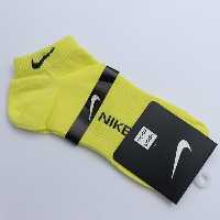 جوراب مچی مارک نایک رنگ زرد روشن پافیت 22652