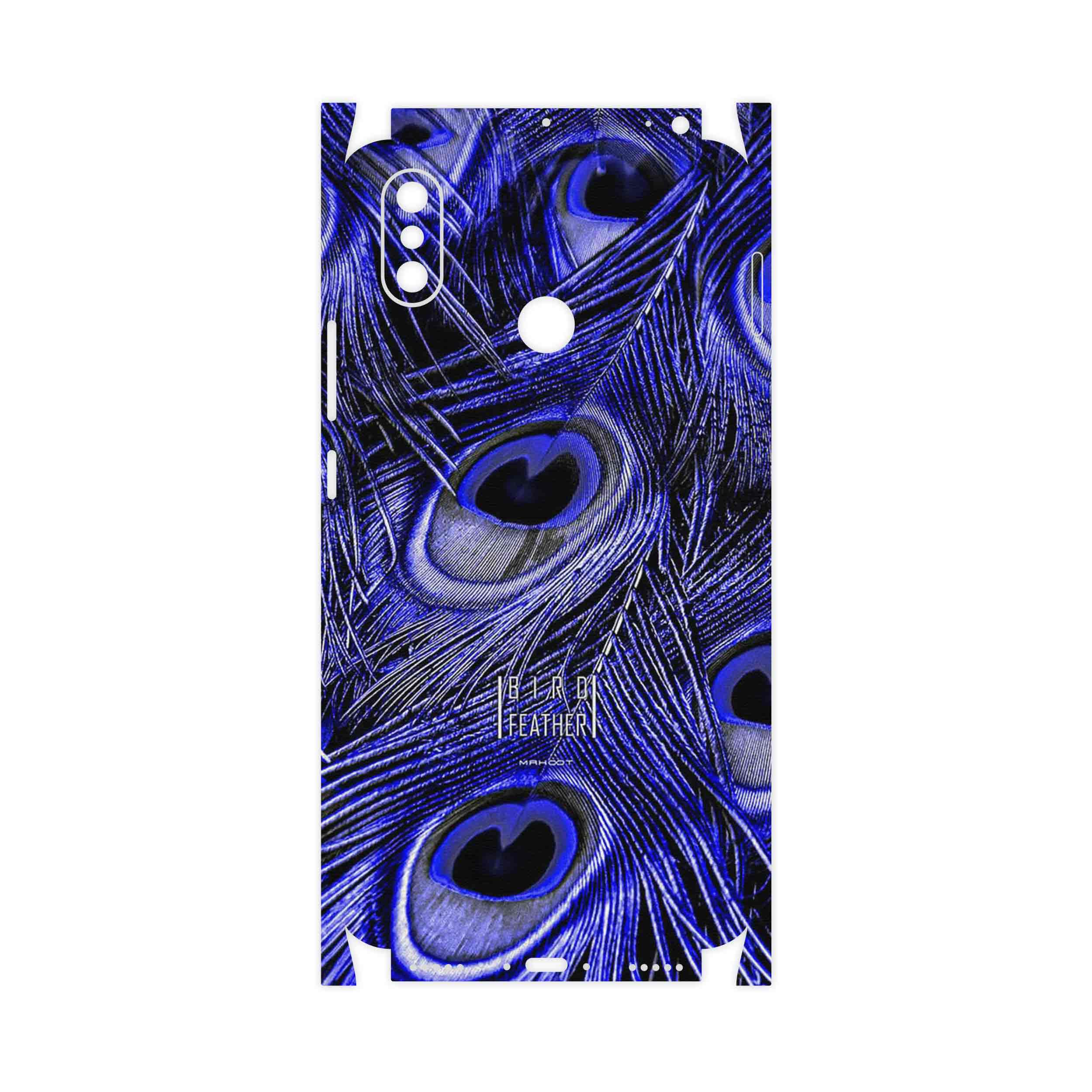 برچسب پوششی ماهوت مدل Purple Feather-FullSkin مناسب برای گوشی موبایل شیائومی Mi Max 3