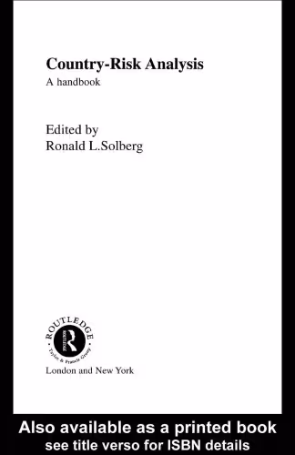 خرید و دانلود نسخه کامل کتاب Country Risk Analysis: A Handbook