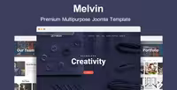 دانلود قالب Melvin برای جوملا