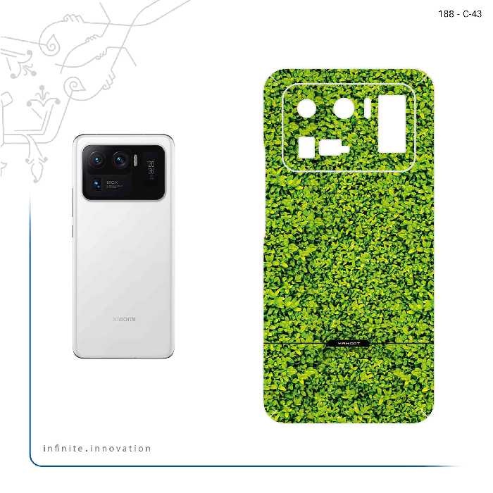 برچسب پوششی ماهوت مدل Leafs مناسب برای گوشی موبایل شیائومی Mi 11 Ultra